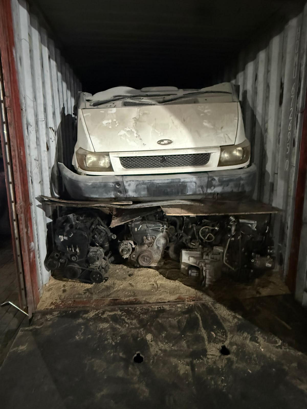 halfcut ford transit 2004
